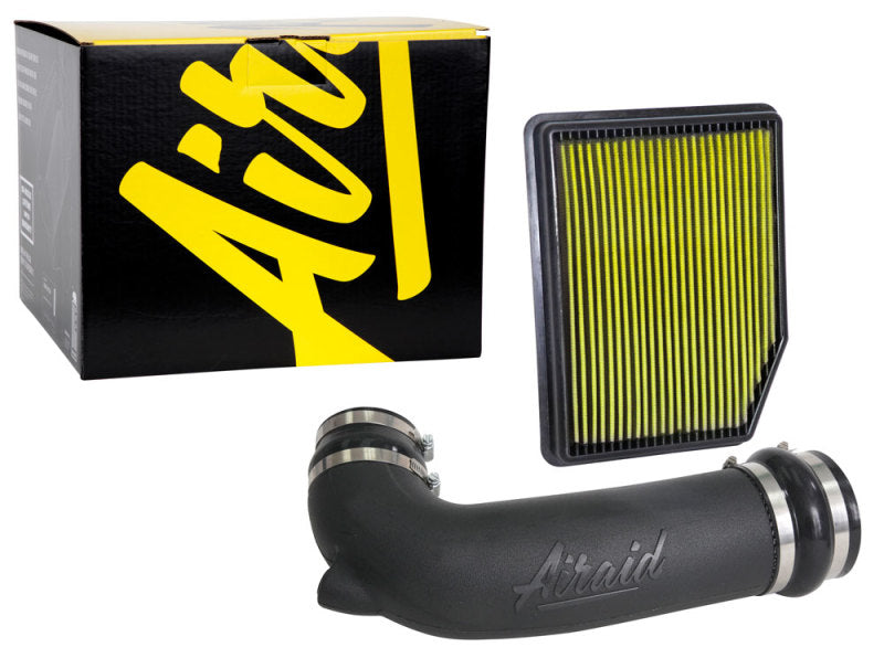 Airaid 19+ Chevrolet Silverado 1500 V6-4.3L Jr Intake Kit - Oiled / Yellow Media