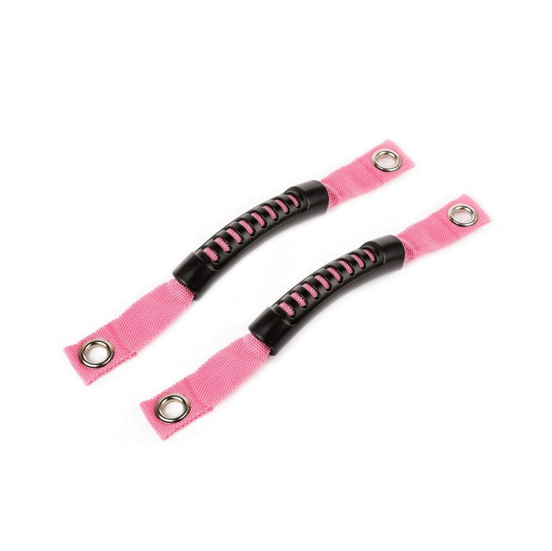 Rugged Ridge A-Pillar Grab Handle Pink Jeep Wrangler JK