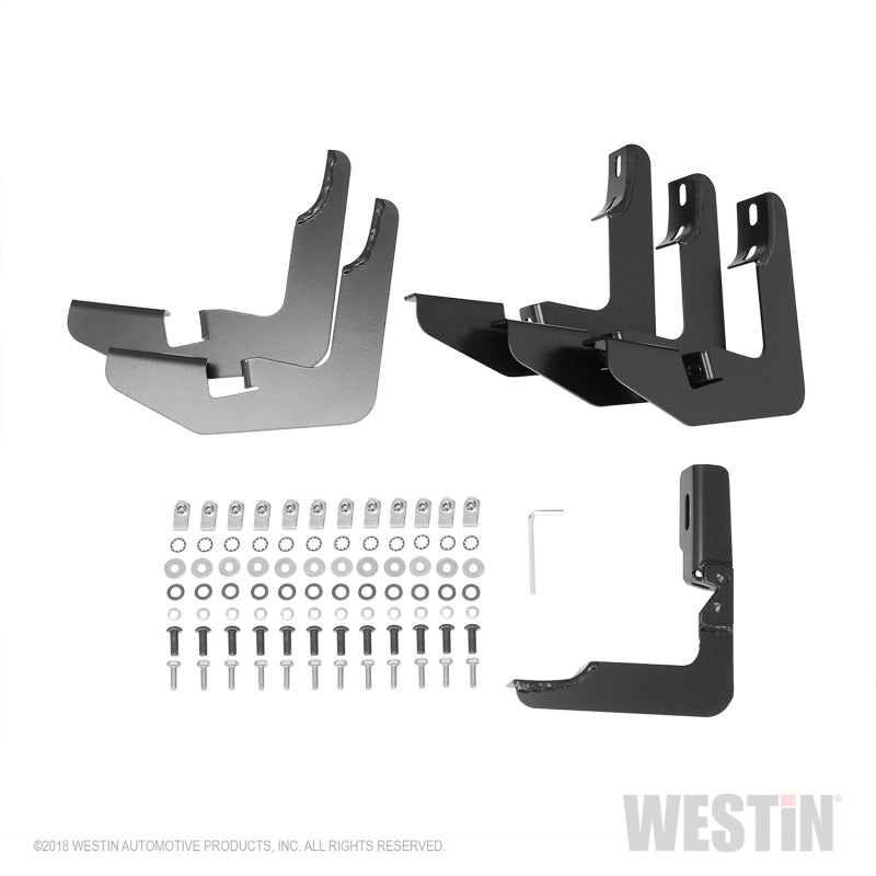 Westin Ford F-150 SuperCab PRO TRAXX 5 Oval Nerf Step Bars - Black