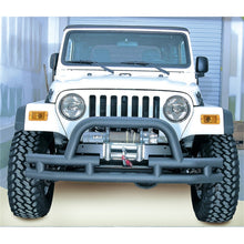 Load image into Gallery viewer, Rugged Ridge 3-In Dbl Tube Front Winch Bumper w/Hoop Models