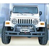 Rugged Ridge 3-In Dbl Tube Front Winch Bumper w/Hoop Models