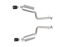 Load image into Gallery viewer, aFe Takeda 2014+ Lexus IS350 V6 2.5in. 304 Stainless Steel Axle-Back Exhaust System w/ Black Tip