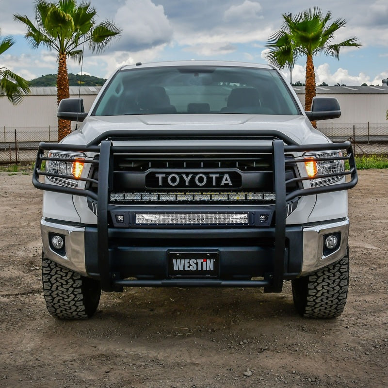 Westin 14+ Toyota Tundra Sportsman X Grille Guard - Textured Black