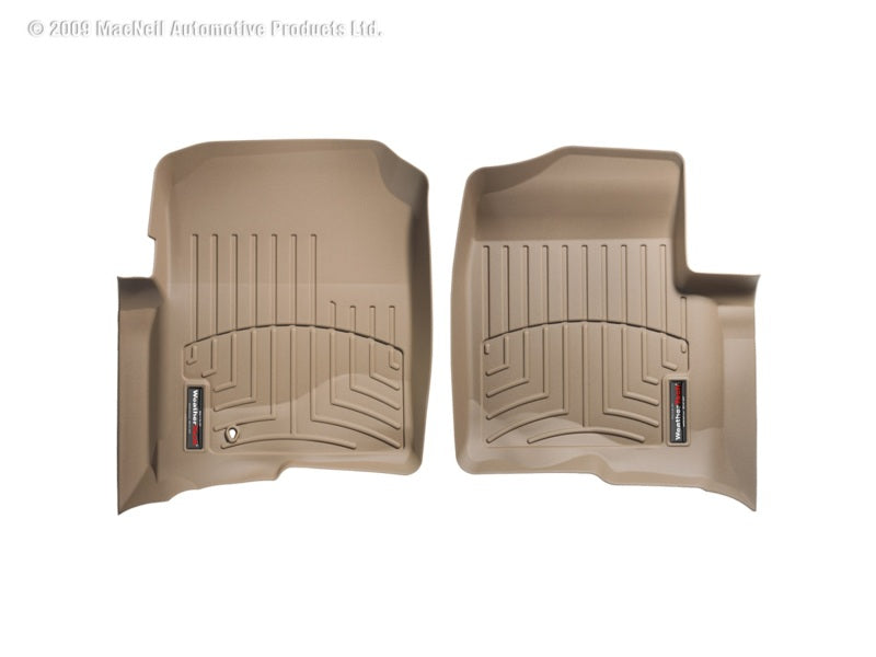 WeatherTech Ford F150 Regular Cab Front FloorLiner - Tan