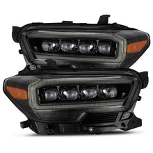 Load image into Gallery viewer, AlphaRex 16+ Toyota Tacoma NOVA LED Projector Headlight Plank Style Alpha Black w/Activation Light