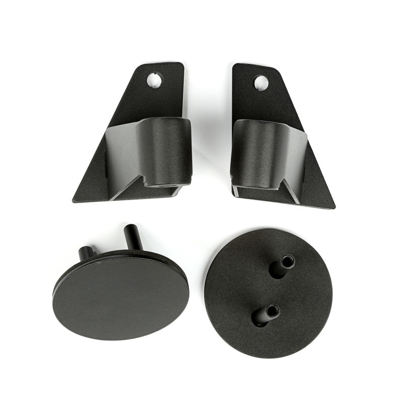 Rugged Ridge Jeep Wrangler JK Textured Black Mirror Relocation Brackets