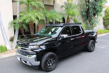 Load image into Gallery viewer, Go Rhino Chevrolet/GMC Silverado/Sierra 1500 CC Ceros Low Profile Roof Rack - Tex. Blk