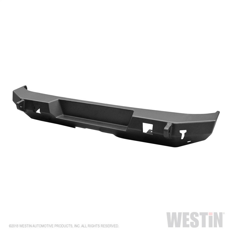 Westin 07+ Jeep Wrangler JK WJ2 Rear Bumper - Textured Black