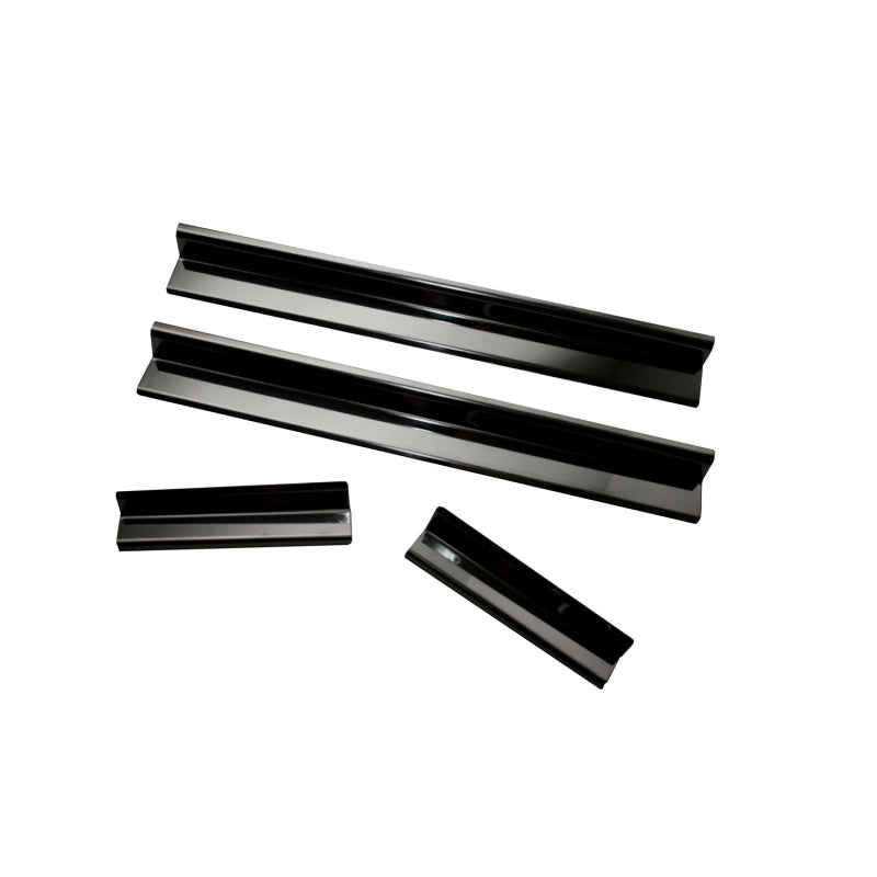 Rugged Ridge Jeep Wrangler Unlimited 4dr JK Black Door Entry Guard Set