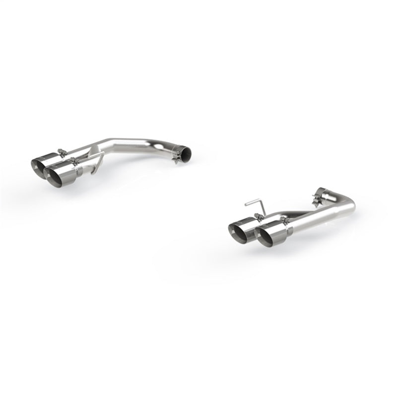 MBRP Ford Mustang GT 2.5in T304 Non Active Dual Axle Back Exhaust System - 4in Dual Wall Tips