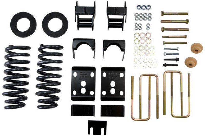 Belltech Lowering Kit Ford F150 Std Cab Short Bed 2WD 2in or 3in F/4in Rear w/o Shocks