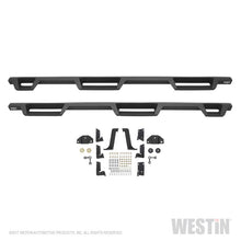 Load image into Gallery viewer, Westin Ford F-250/350/450/550 CC (6.75ft Bed) HDX Drop Whl to Whl Nerf Step Bars - Text Blk