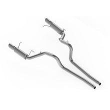 Load image into Gallery viewer, MBRP Ford Mustang GT 5.0L Dual Split Rear Race Version AL 3in Cat Back Exhaust System