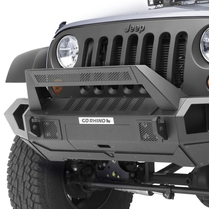 Go Rhino Jeep Wrangler JL/JLU/JK/JKU/Gladiator JT Trailline 20 Light Mount Bar