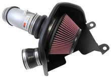 Load image into Gallery viewer, K&amp;N Honda Civic Si 2.4L L4 Silver Typhoon Intake