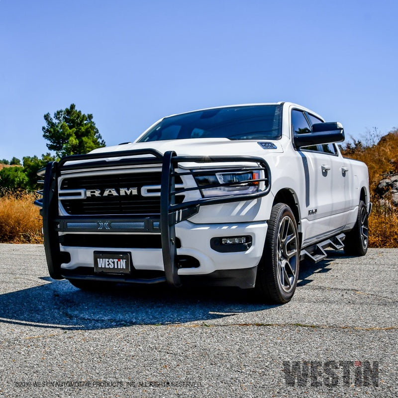 Westin 19+ Ram 1500 Sportsman X Grille Guard - Textured Black (Excluding Classic & Rebel)