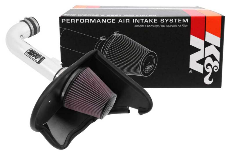 K&N Chevy Camaro 3.6L Silver Typhoon Short Ram Intake