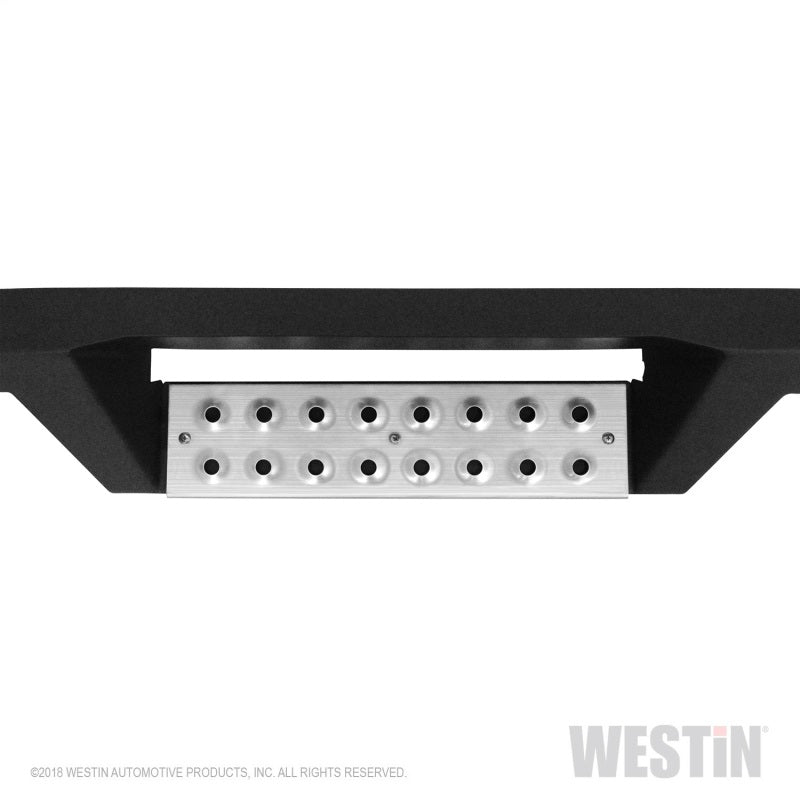 Westin Chevrolet Silverado/Sierra 1500 Crew Cab Drop Nerf Step Bars - Textured Black