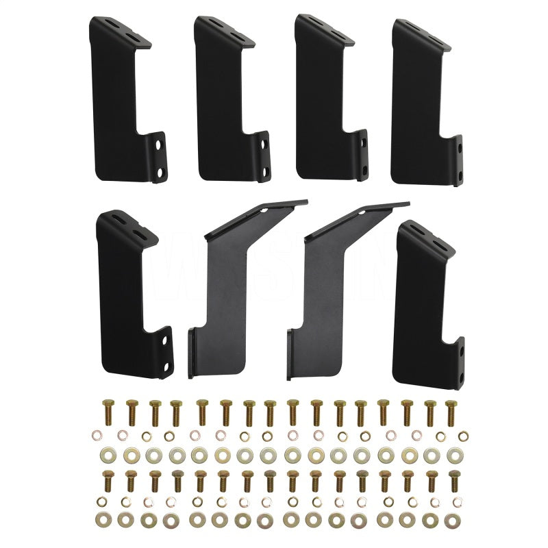 Westin Toyota Tundra Double Cab HDX Stainless Drop Nerf Step Bars - Tex. Blk