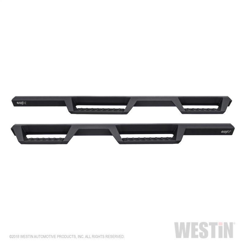 Westin 18+ Jeep Wrangler JL Unlimited 4DR HDX Drop Nerf Step Bars - Textured Black