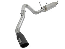 Load image into Gallery viewer, aFe MACHForce XP 4in Exhausts Cat-Back SS Side Exit 14-17 Dodge Ram 2500 V8-6.4L Hemi w/ Black Tips
