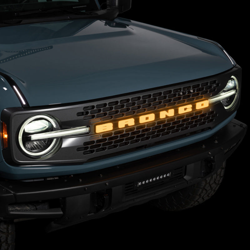 Putco 21+ Ford Bronco Emblem (Does Not Fit Front Camera Models)