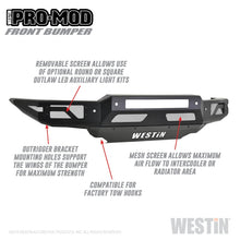 Load image into Gallery viewer, Westin 19+ Ford Ranger Pro-Mod Front Bumper - Tex. Blk