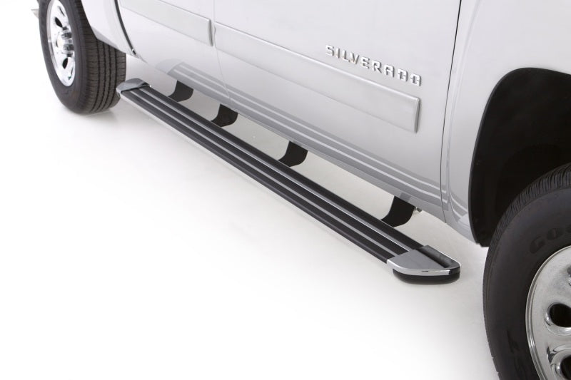 Lund Chevy Silverado 1500 Crew Cab Crossroads 87in. Running Board Kit - Chrome