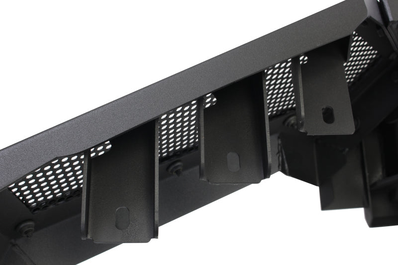Go Rhino Ram 1500 (Excl. Rebel/Warlock/TRX) Element FR Bumper w/Fixed Lgt Bar Mount - Tex. Blk