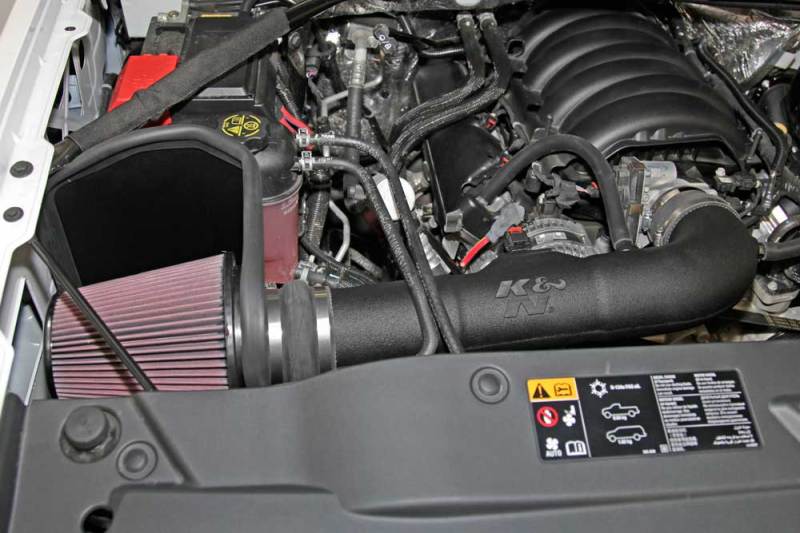 K&N 63 Series Aircharger Performance Intake Kit Chevy/GMC Silverado/Sierra 1500 5.3L/6.2L V8