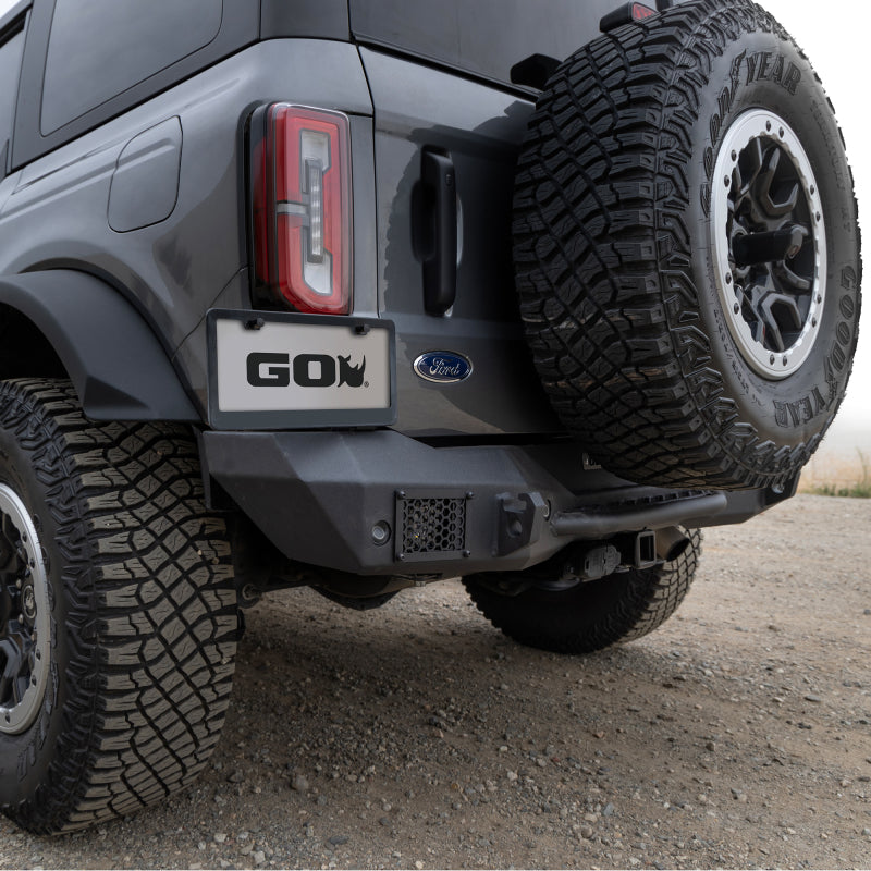 Go Rhino Ford Bronco 2/4dr (Excl. Sport) Rockline Rear Full Width Bumper