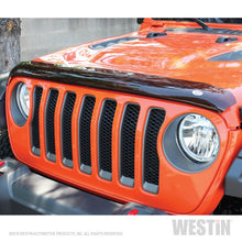 Load image into Gallery viewer, Westin Jeep Wrangler JL Wade Platinum Bug Shield - Smoke