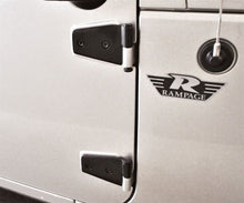 Load image into Gallery viewer, Rampage Jeep Wrangler(JK) Door Hinges - Black