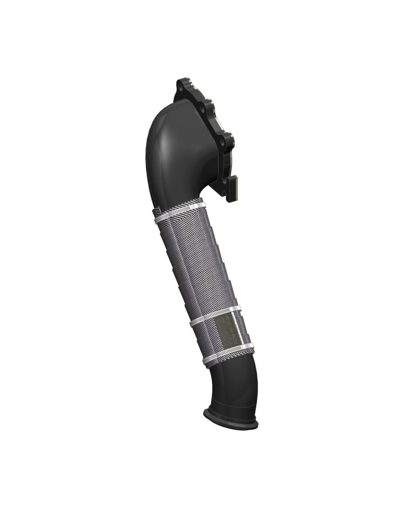 MBRP Chev/GMC 6.6L Duramax 3in Black Turbo Down Pipe