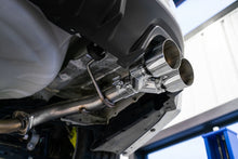 Load image into Gallery viewer, MBRP Subaru WRX 2.0L/STI 2.5L 2.5in Dual Split Rear Exit w/ 3.5in CF Tips - T304