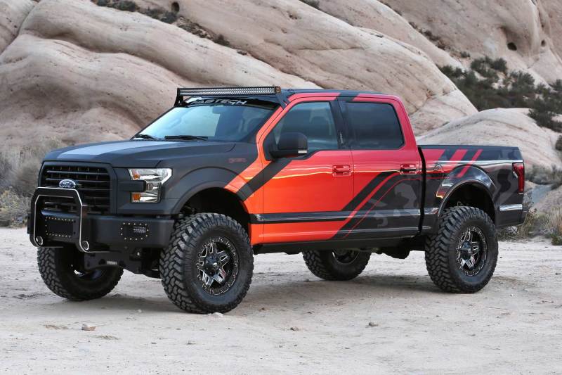 Fabtech 15+ Ford F150 4WD 6in Perf Sys w/Dlss 2.5 C/O Resi & Rr Dlss