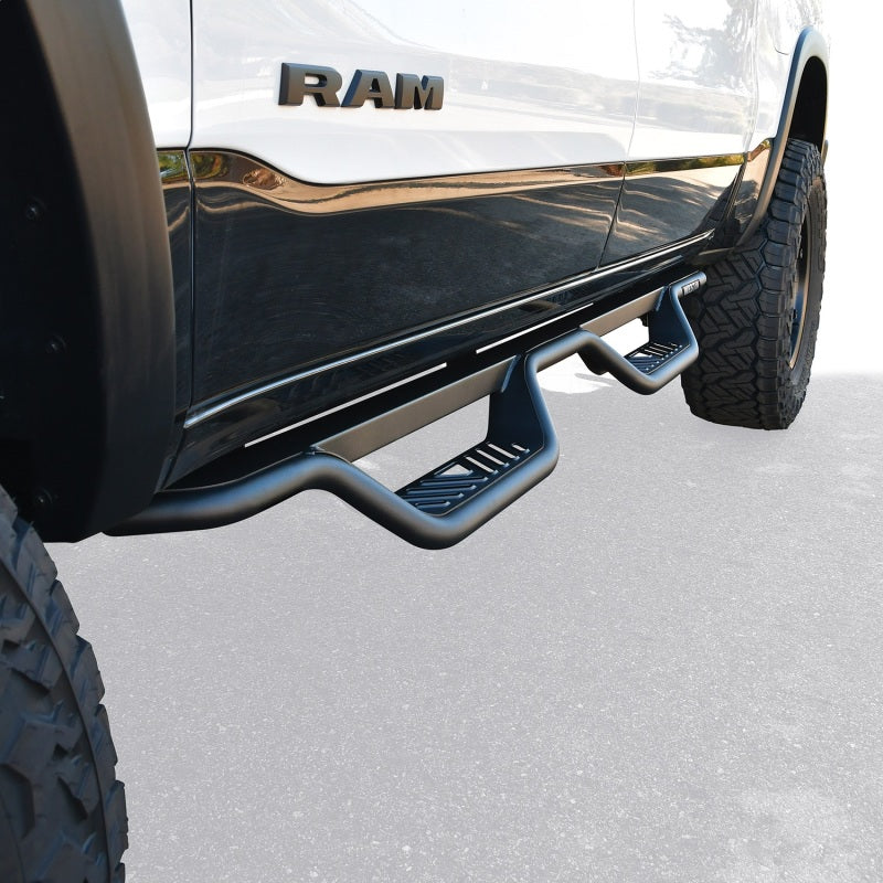 Westin 19+ Ram 1500 Crew Cab (Excl. 19-22 Ram 1500 Classic) Outlaw Nerf Step Bars