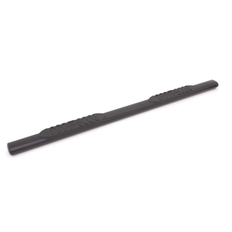 Lund Chevy Silverado 1500 Crew Cab 5in. Oval Straight Steel Nerf Bars - Black
