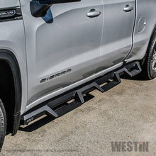 Load image into Gallery viewer, Westin 19+ GM 1500 DC 6.5ft bed (Excludes LD/Limited) HDX Drop W2W Nerf Step Bars - Textured Black