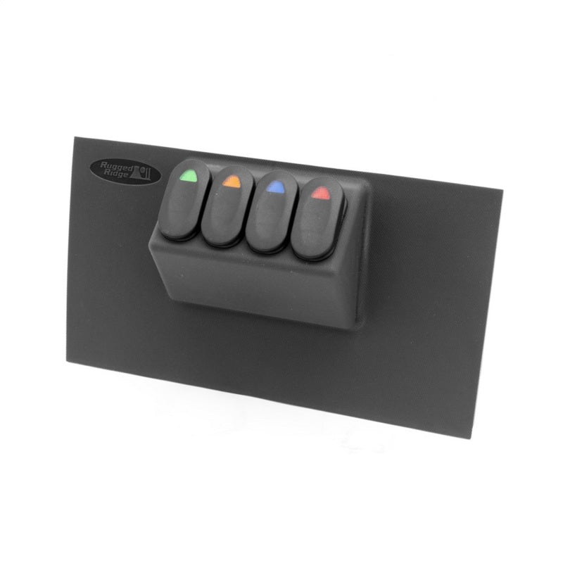 Rugged Ridge Lower Switch Panel Kit Jeep Wrangler JK