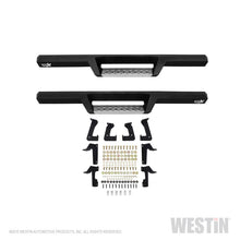 Load image into Gallery viewer, Westin 07+ Jeep Wrangler JK 2dr. HDX Stainless Drop Nerf Step Bars - Tex. Blk