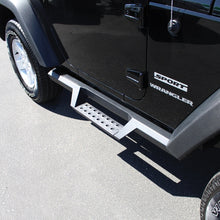 Load image into Gallery viewer, Westin/HDX 07-17 Jeep Wrangler 2Dr Drop Nerf Step Bars - Textured Black