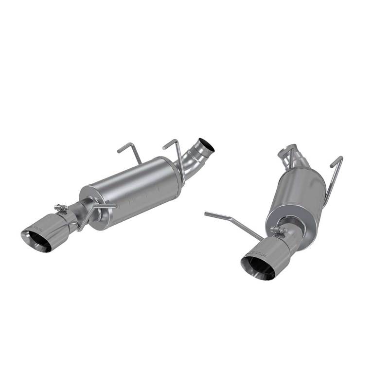 MBRP Ford Mustang V6 3in. Dual Muffler Axle Back Split Rear Exhaust System AL