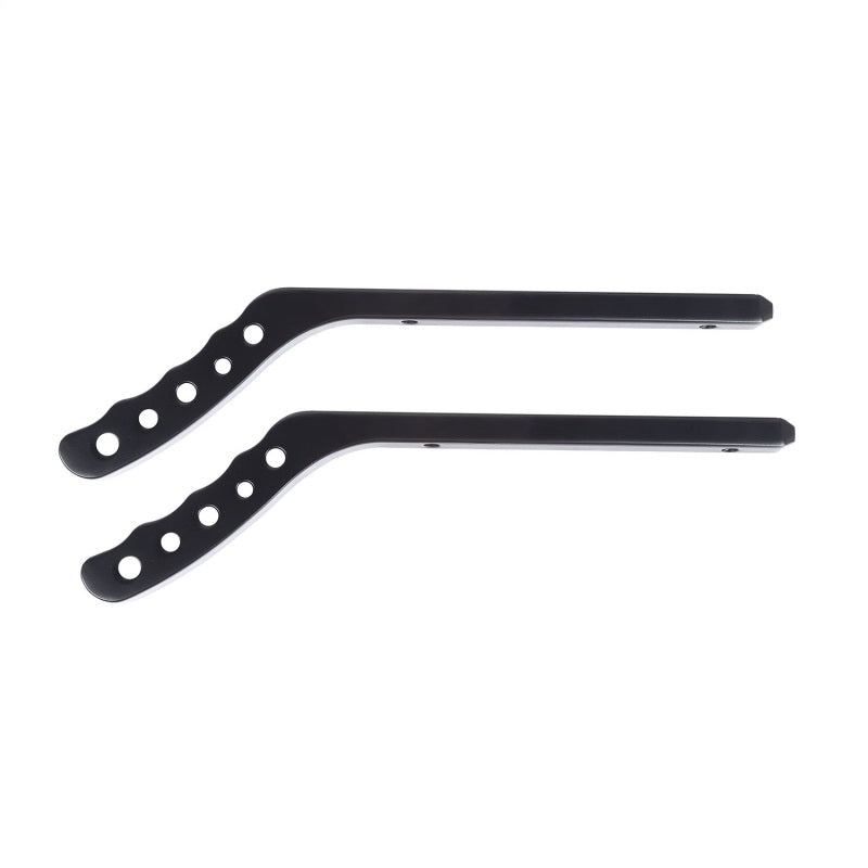 Rugged Ridge Aluminum Grab Handles Rear Pair Black Jeep Wrangler JK/JKU