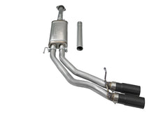 Load image into Gallery viewer, aFe Rebel Exhausts 3in SS Cat-Back 2015+ Ford F-150 EcoBoost V6 2.7/3.5L V8 5.0L w/ Black Tips
