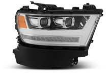 Load image into Gallery viewer, AlphaRex 19+ Ram 1500HD PRO-Series Proj Headlight Plnk Styl Chrm w/Activ Light/Seq Signal/Plnk DRL