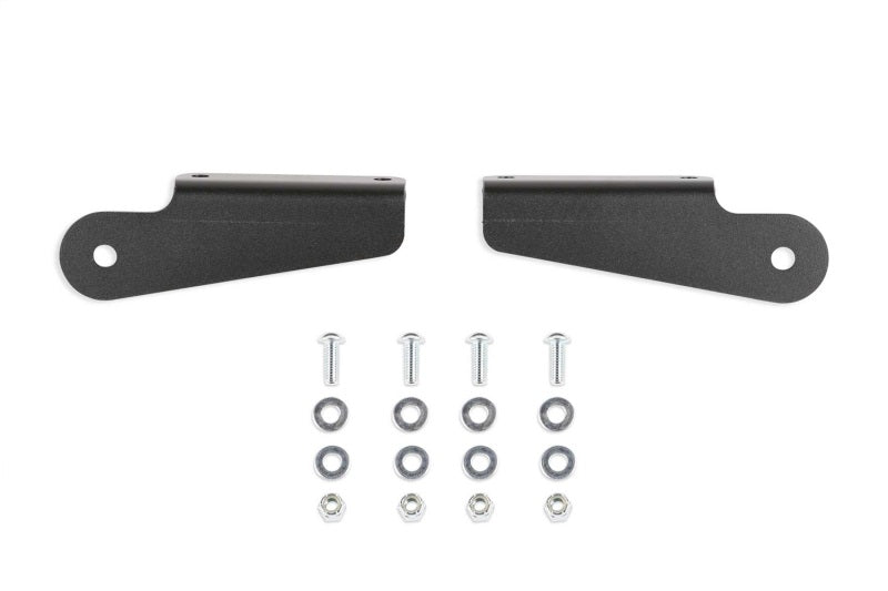 Fabtech 18+ Jeep JL/JT Antenna Light Bracket Kit (Adjustable)