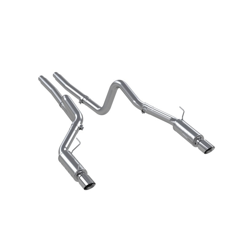 MBRP Ford Mustang GT 4.6L Dual Split Rear Race Version AL/ 3in Cat Back Exhaust System