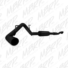 Load image into Gallery viewer, MBRP Ford F150 3in Cat Back Single Side Exit Black Coated Exhaust System