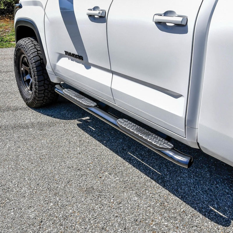 Westin Toyota Tundra Double Cab PRO TRAXX 4 Oval Nerf Step Bars - Black